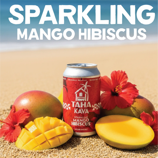 Mango Hibiscus Sparkling Kava – 20 Pack
